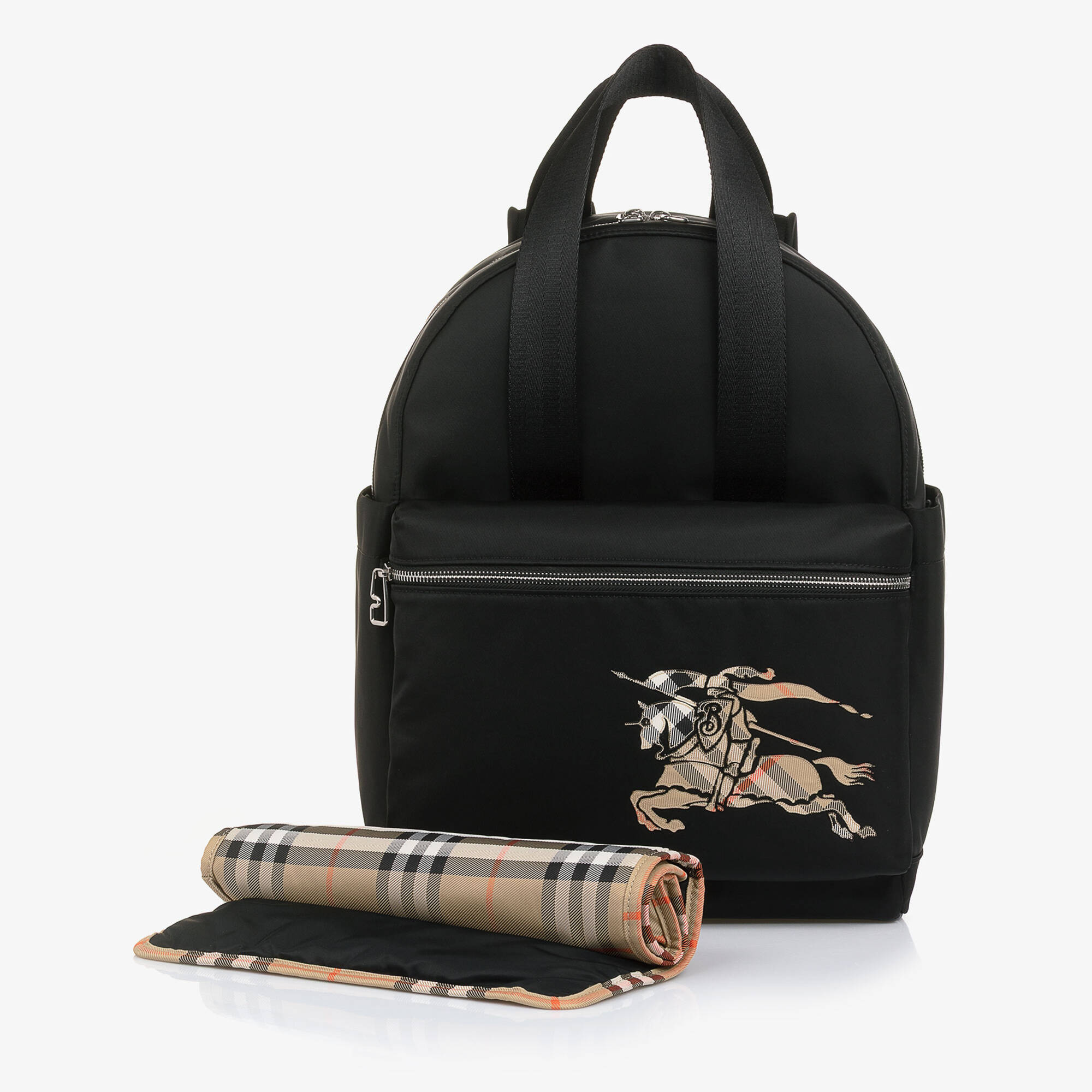 バッグ Burberry burberry-black-ekd-logo-
