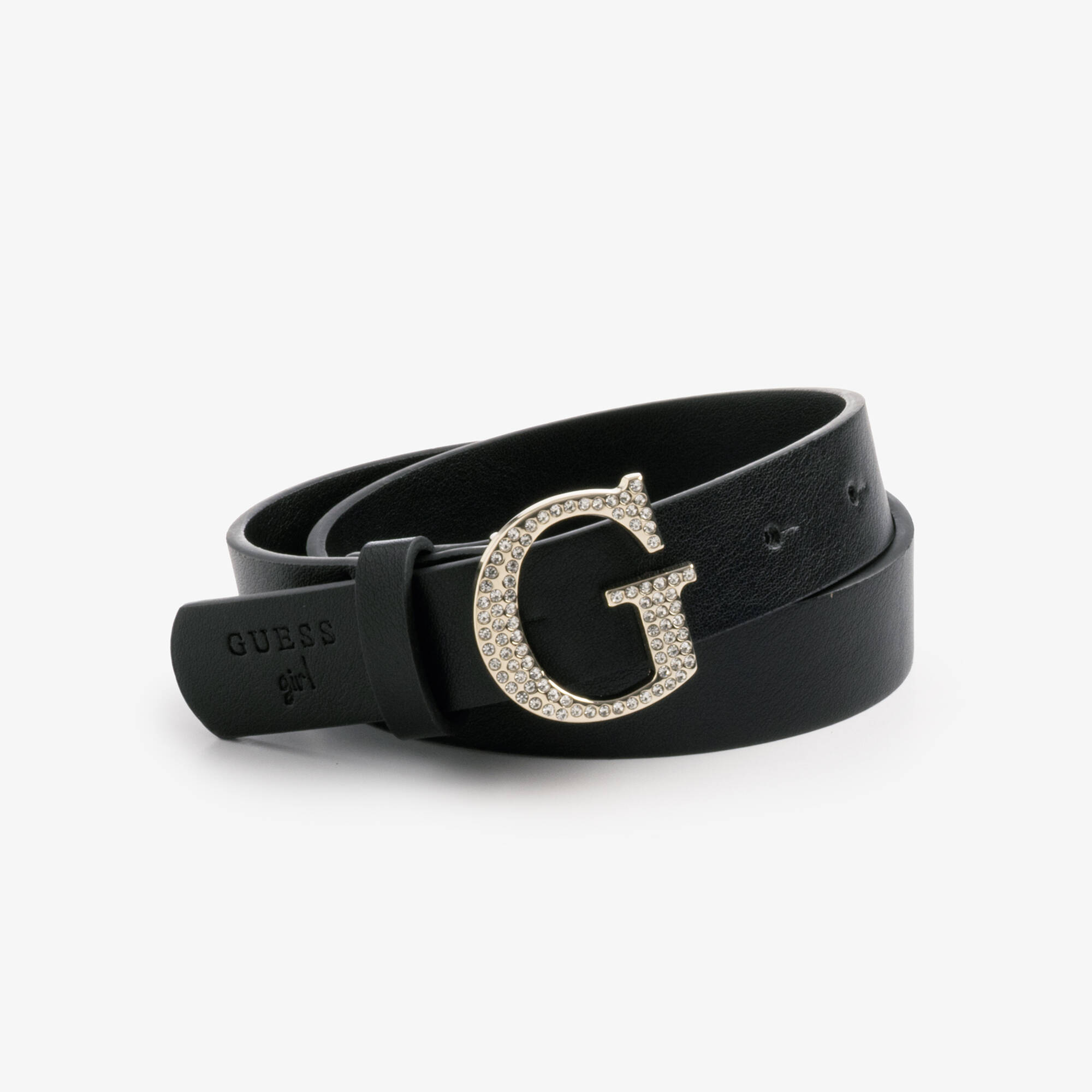 Y2K GUESS Beaded Letter G Silver Metallic Buckle Black Leather Belt Small Vintage GUESS Logo Black Leather Belt, Made in Italy - Etsy main image 2