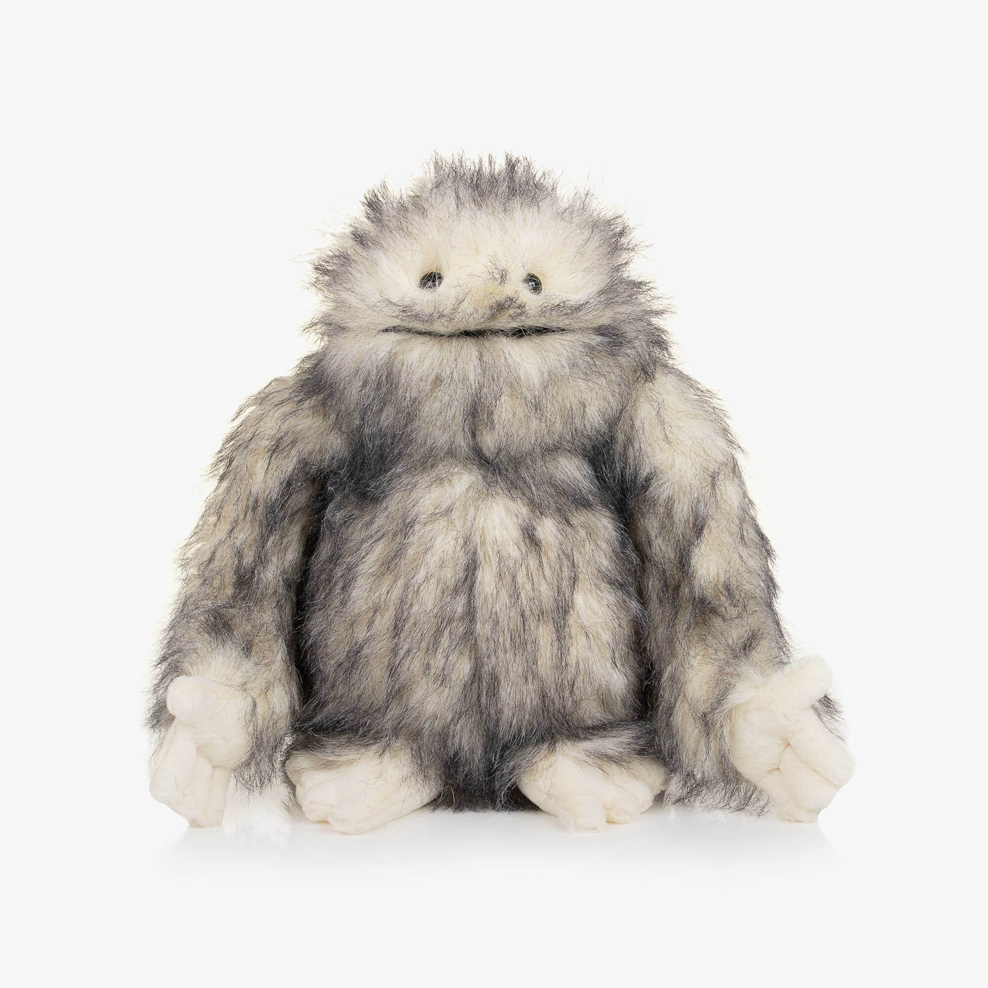 Jellycat - Fluffy Grey Bretti Yeti Soft Toy (29cm) | Childrensalon