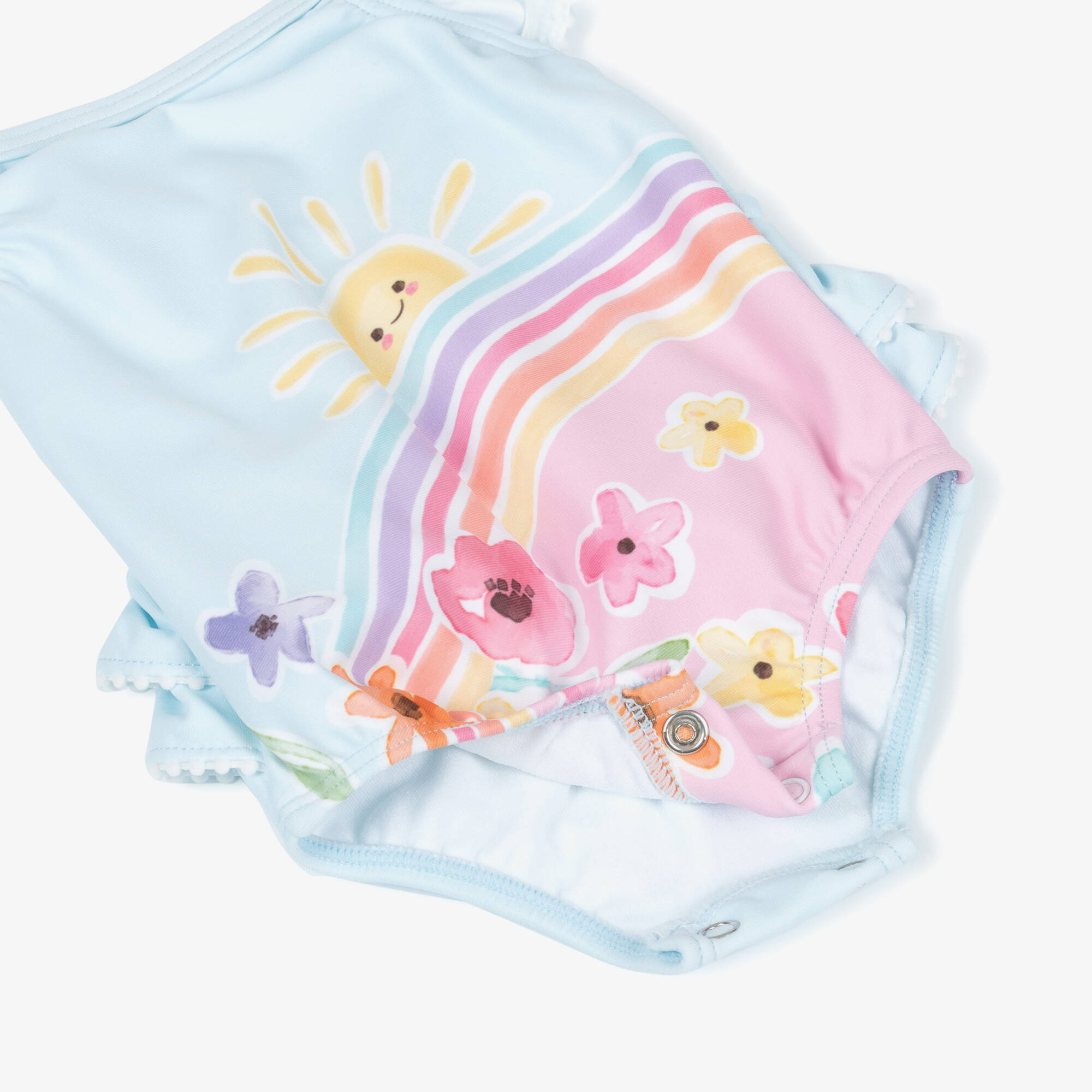 Mayoral 1pc Toddler - Kid Girl Pink Toucan Swimsuit