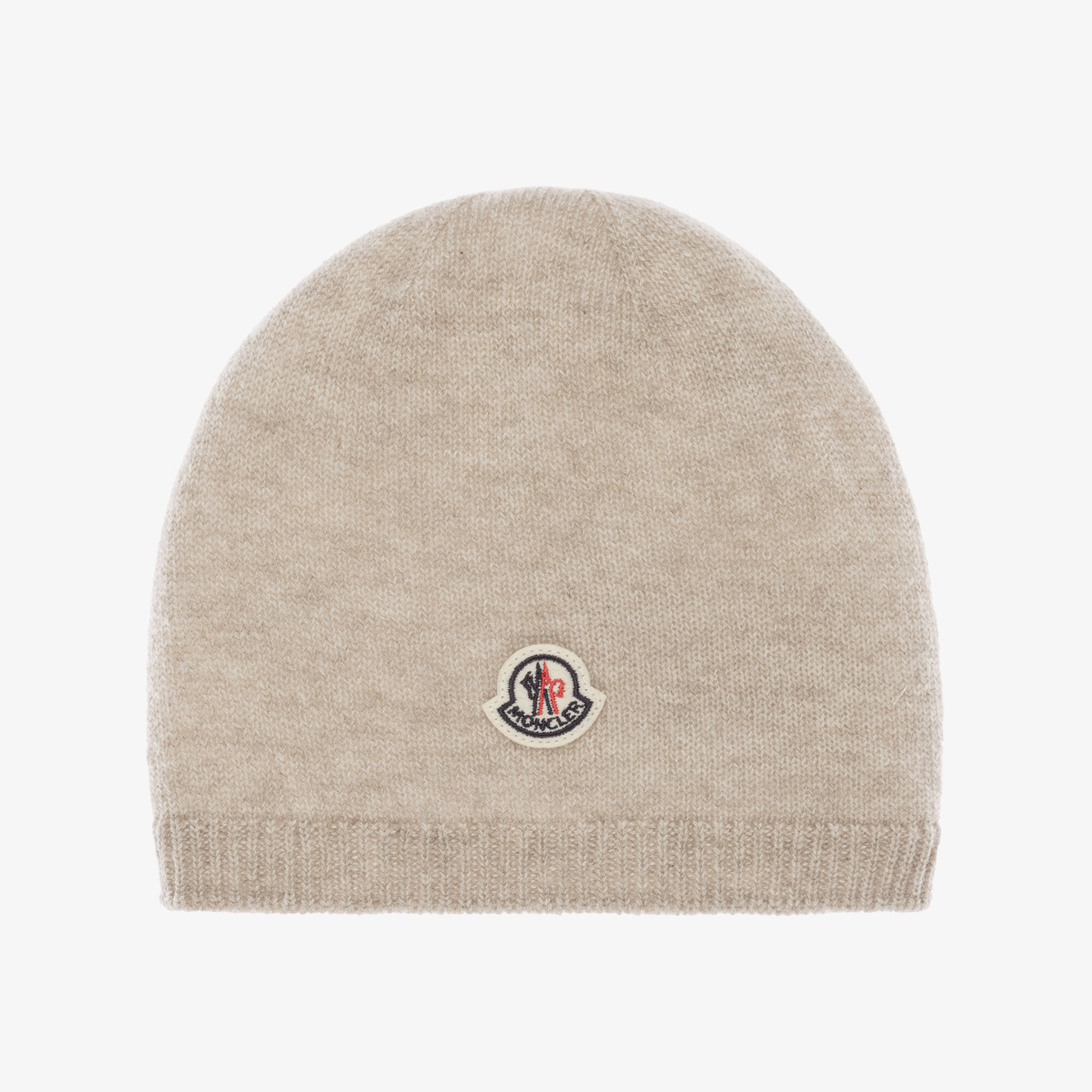 Moncler Enfant - Beige Knitted Pure Cashmere Hat | Childrensalon
