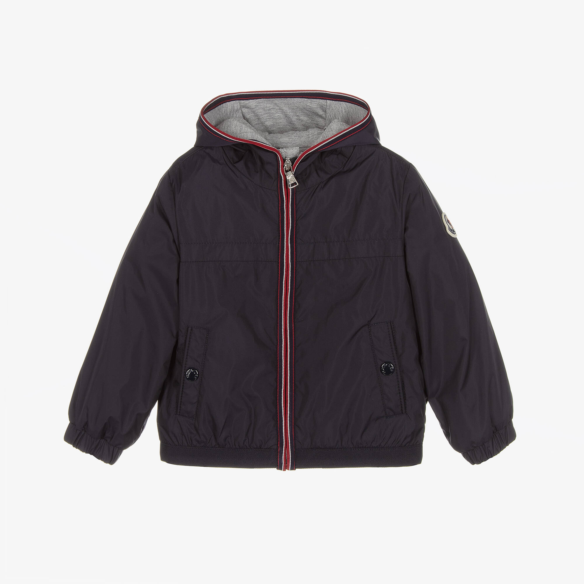 MONCLER　18/24M moncler-enfant-boys-navy-blue-