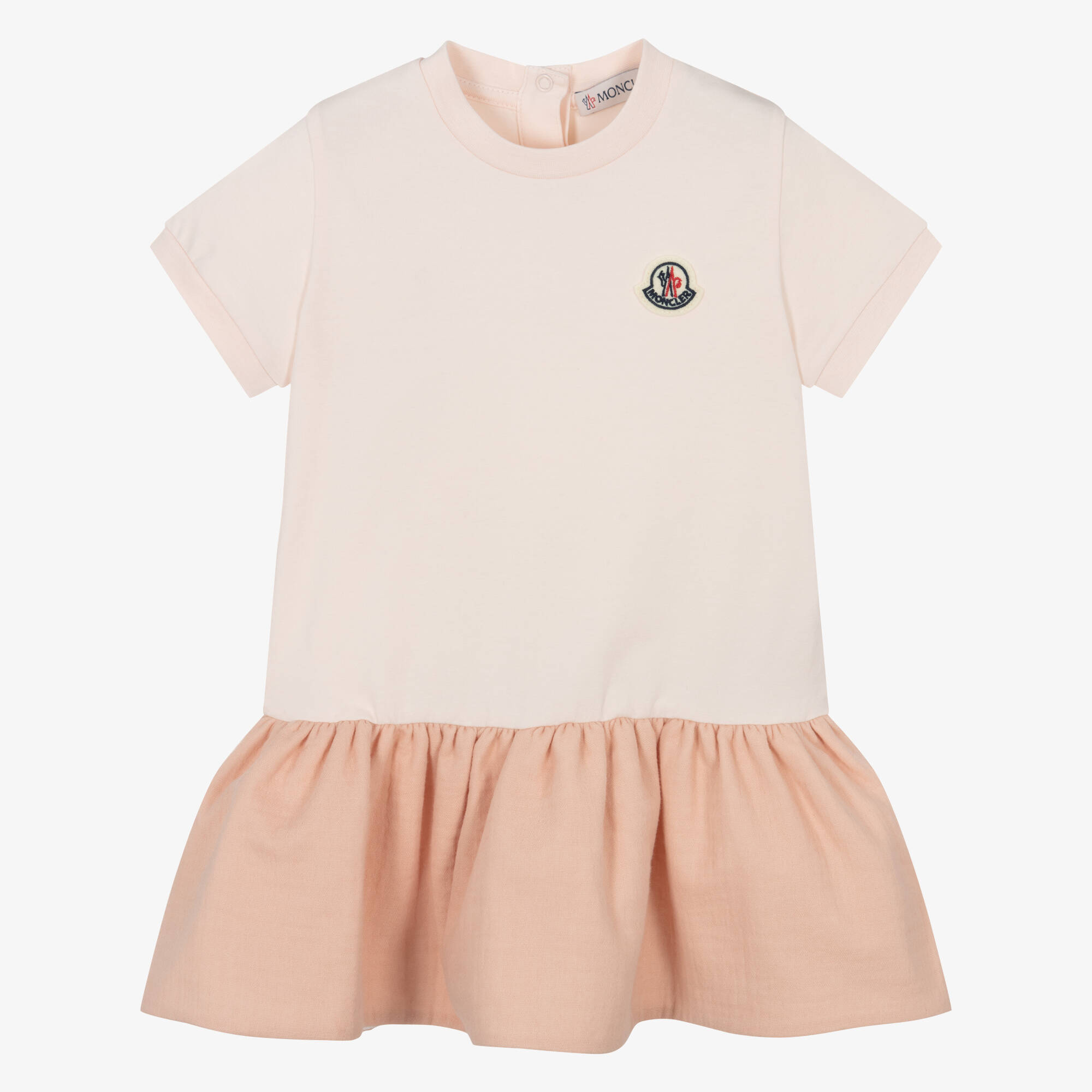 pink moncler dress Moncler - Candy Pink Piqu Polo Mini Dress