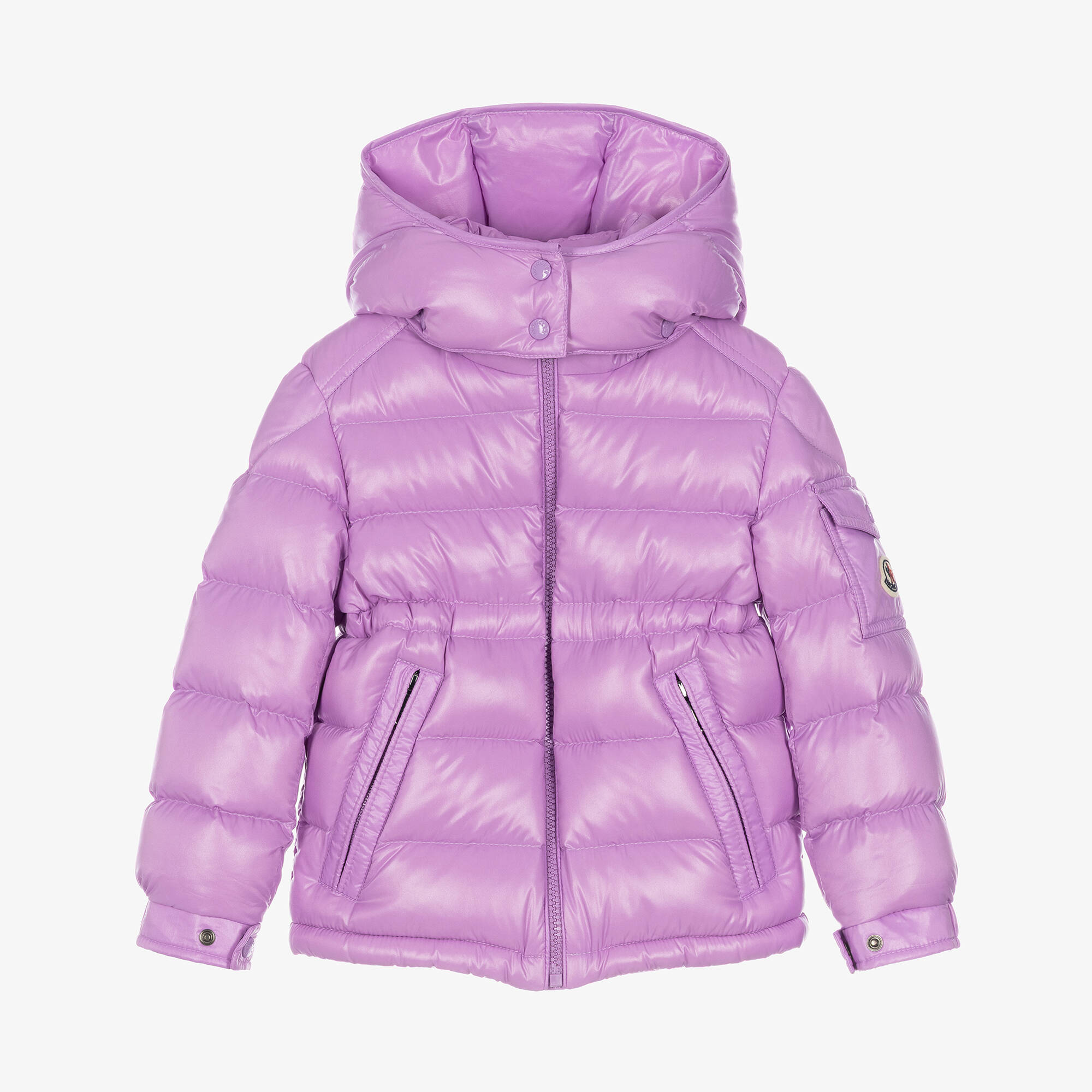 MONCLER 紫　ジャケット　8Y 120 130 コート　キッズ　女の子 moncler-enfant-girls-purple-