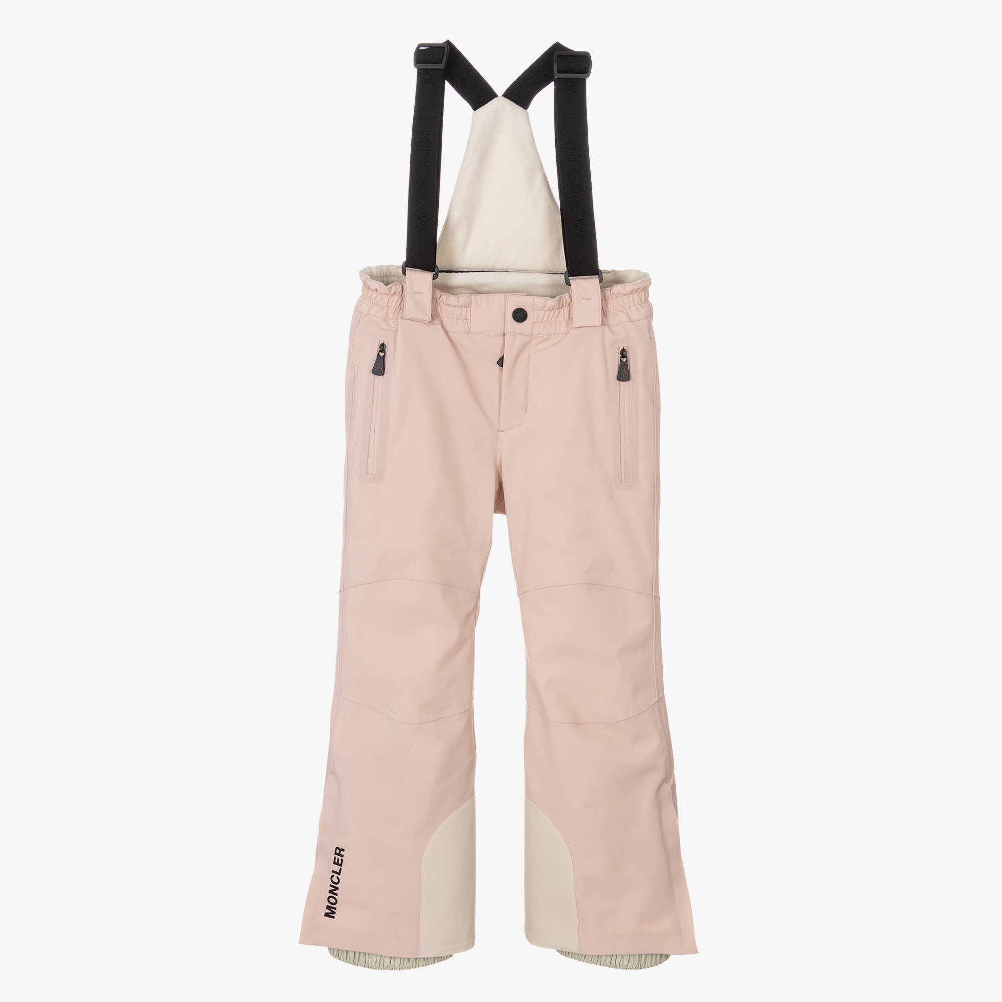 MONCLER キッズスキーオーバーオール4サイズ（104）Gore-Tex moncler-enfant-pink-padded-ski