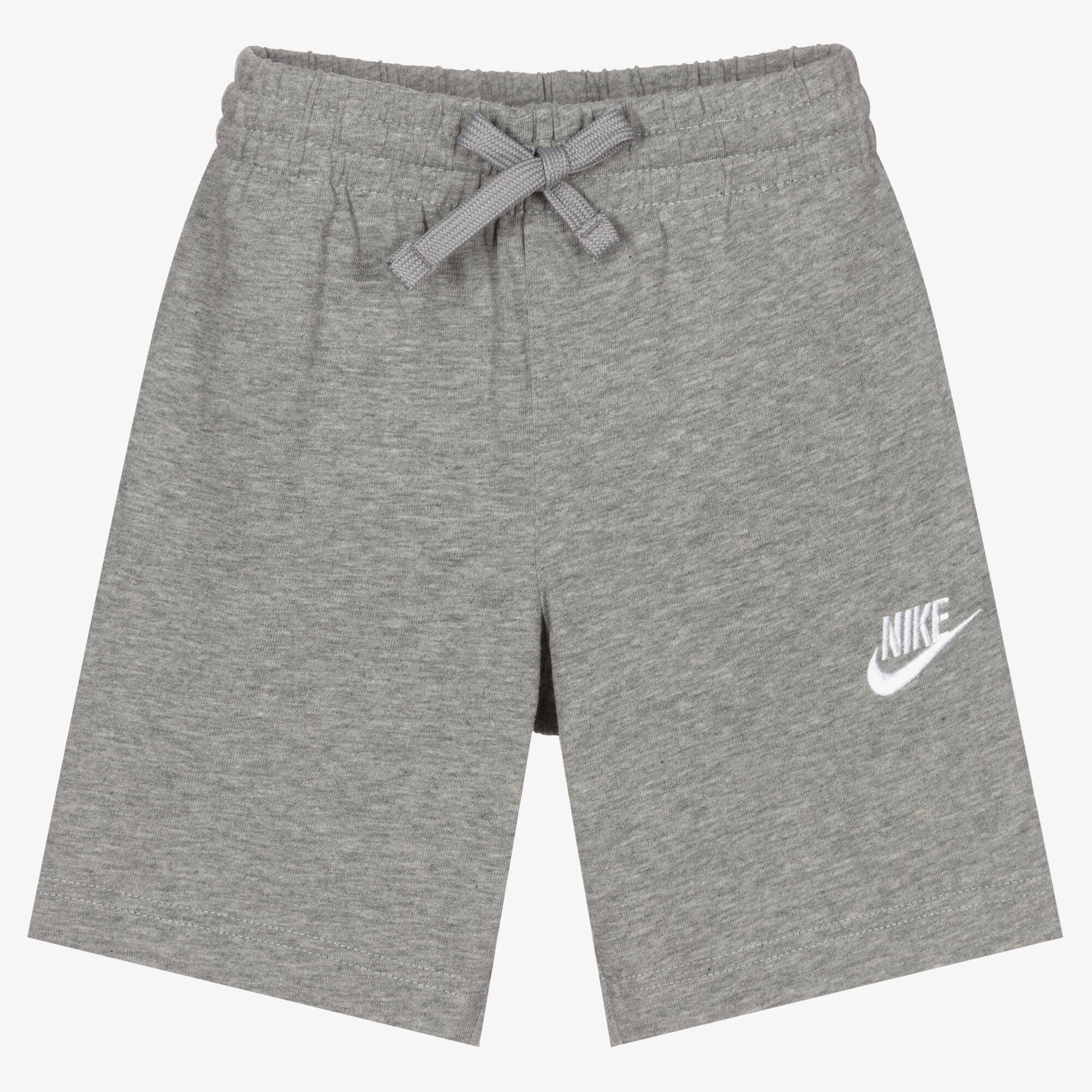 grey nike jersey shorts