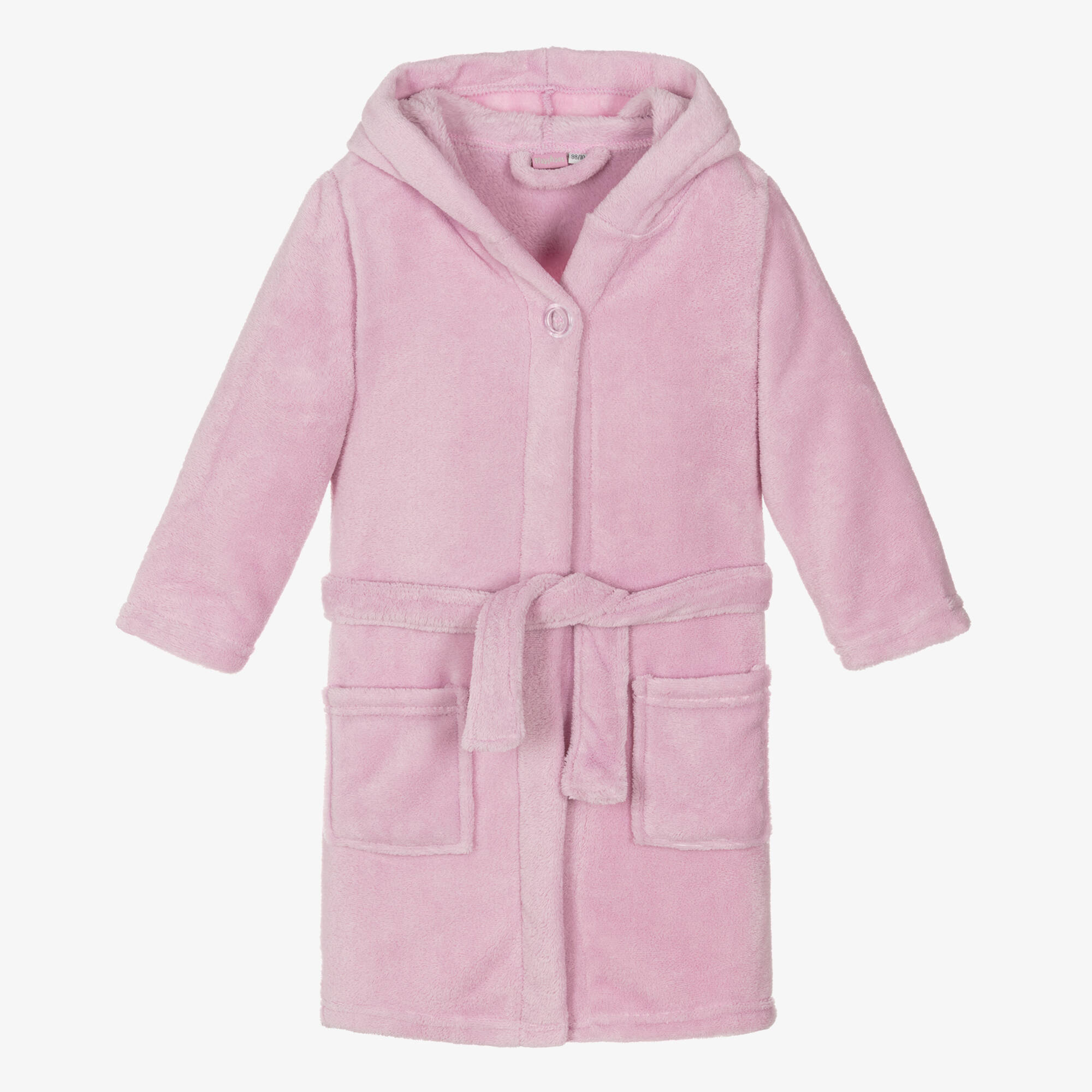 Playshoes - Pink Fleece Dressing Gown | Childrensalon