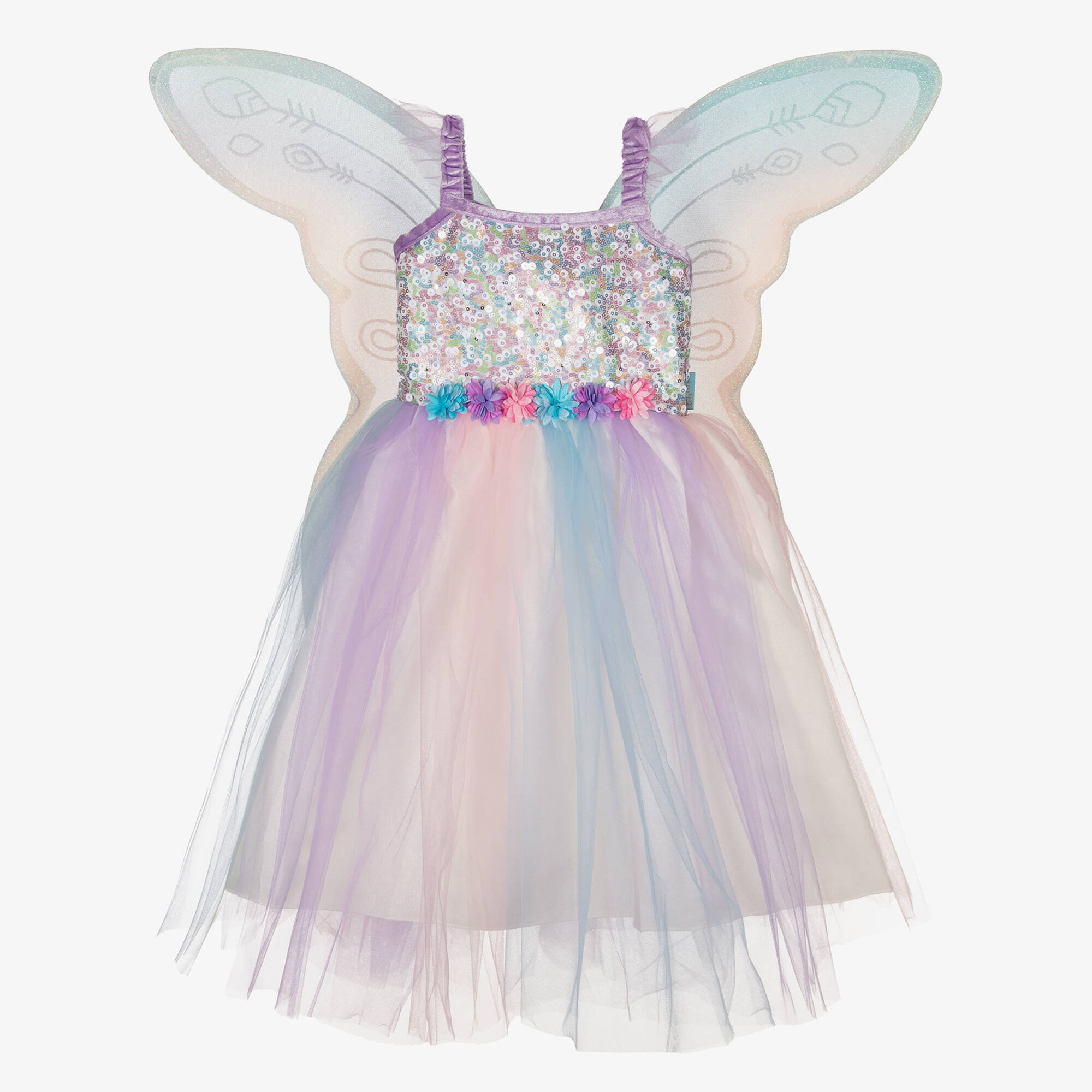 Souza - Girls Purple Fairy Costume | Childrensalon