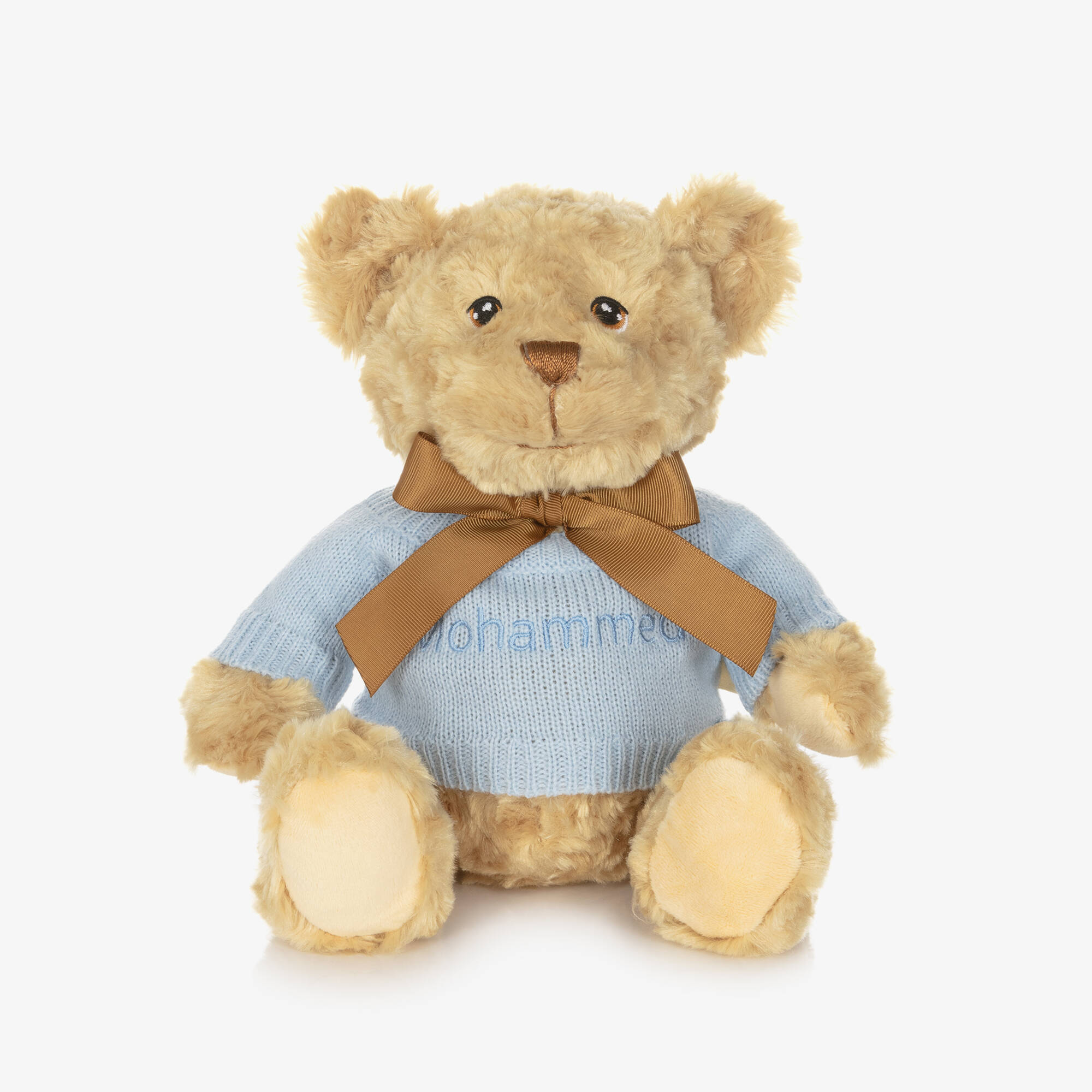 The Baby Gifting Company - Blue Cashmere Personalised Baby Gift Set ...