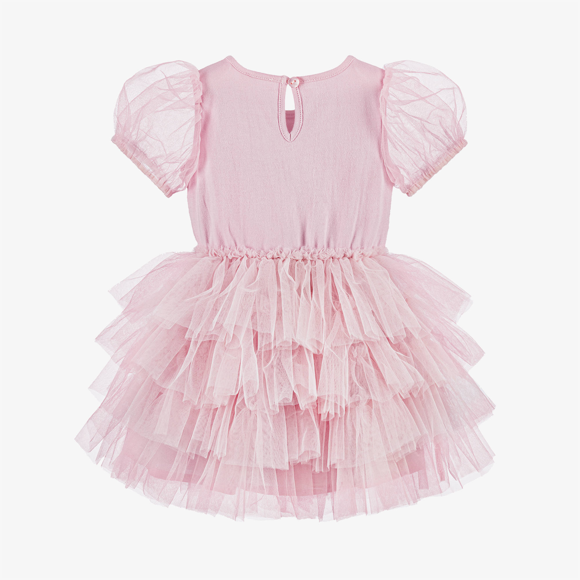 Tutu du Monde - Baby Girls Sugar Snow Pink Tulle Dress with Sparkles ...