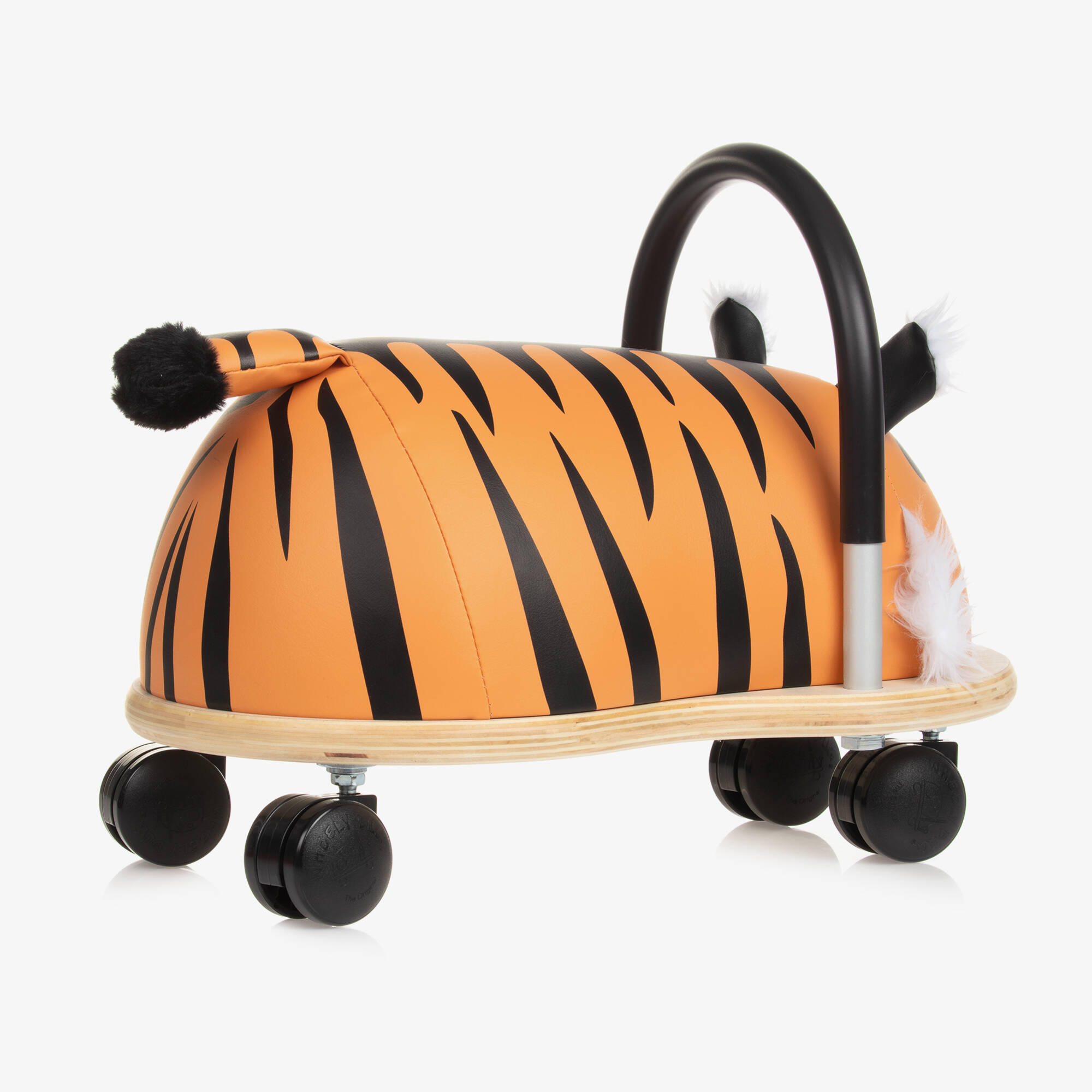 Wheely Bug - Orange Tiger Ride-On Toy | Childrensalon
