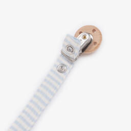 1 + in the family-Blue Striped Dummy Clip | Childrensalon