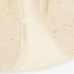 1 + in the family-Ivory Padded Baby Gilet with Polar Fleece Lining | Childrensalon