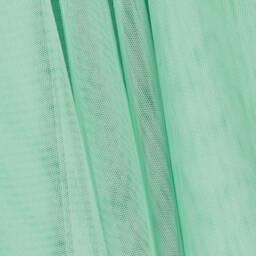 Abel & Lula-Girls Green Tulle & Satin Dress | Childrensalon