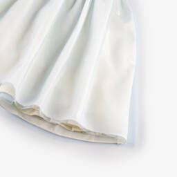 Abuela Tata-Girls Blue Tulle Dress Set With Bonnet | Childrensalon