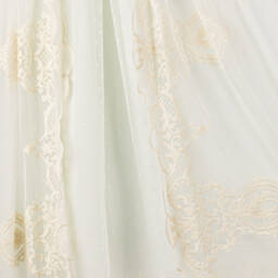 Abuela Tata-Girls Ivory Tulle Ceremony Dress | Childrensalon