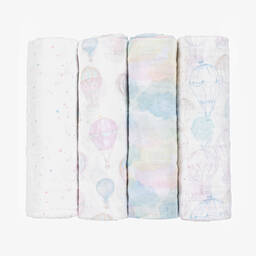 Муслиновые пеленки из органического хлопка (4шт.)