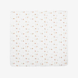 White Disney Muslin Blanket (112cm)