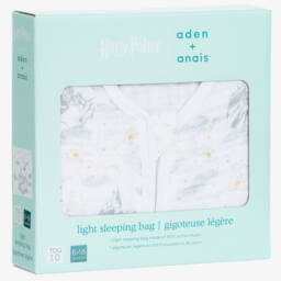 aden + anais-White Harry Potter Cotton Sleeping Bag | Childrensalon
