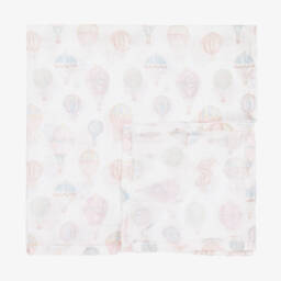aden + anais-White Organic Cotton Muslin Cloths (3 Pack) | Childrensalon