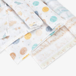 aden + anais-White Winnie The Pooh Muslin Swaddles (3 Pack) | Childrensalon