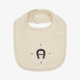 AIGNER-مريلة قطن بيما لون بيج للمواليد | Childrensalon