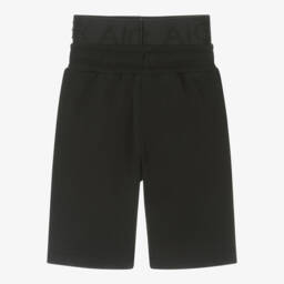 AIGNER-Baby Boys Black Cotton Shorts | Childrensalon