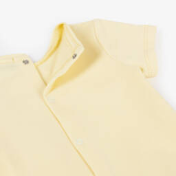 AIGNER-Baby Girls Yellow Cotton Handbag Dress | Childrensalon