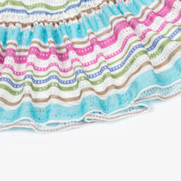 AIGNER-Girls Pink Striped Skirt | Childrensalon