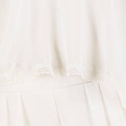 Amaya-جمبسوت شيفون لون عاجي للبنات | Childrensalon