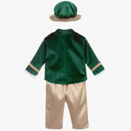 Andreeatex-Boys Green Velvet Suit | Childrensalon
