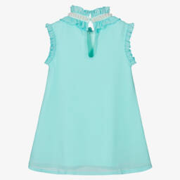 Angel's Face-Girls Blue A-Line Chiffon Dress | Childrensalon