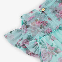 Angel's Face-Girls Blue Floral Dress | Childrensalon