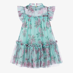 Angel's Face-Girls Blue Floral Dress | Childrensalon