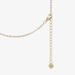 Angel's Face-عقد مطلي بالذهب للبنات (42 سم) | Childrensalon