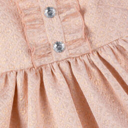 Angel's Face-Girls Pink Jacquard Dress | Childrensalon
