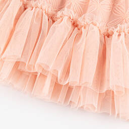 Angel's Face-Girls Pink Tulle Daisy Dress | Childrensalon