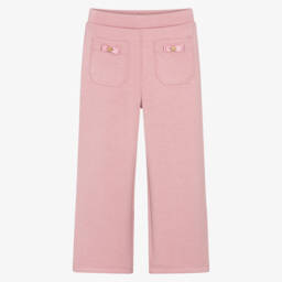 Angel's Face-Girls Pink Wide Leg Jersey Trousers | Childrensalon