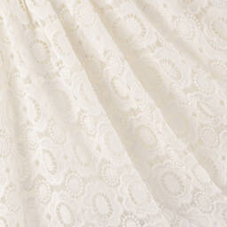 Angel's Face-Girls White Guipure Lace Dress & Bow | Childrensalon