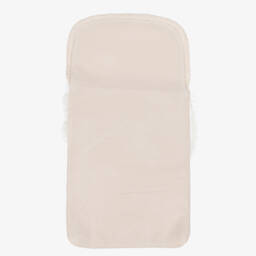 Artesanía Granlei-بيبي نيست بحافة دانتيل محبوك لون بيج (70 سم) | Childrensalon