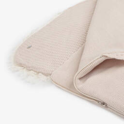 Artesanía Granlei-بيبي نيست بحافة دانتيل محبوك لون بيج (70 سم) | Childrensalon