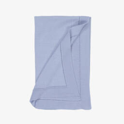 Artesanía Granlei-Blue Bunny Baby Blanket (82cm) | Childrensalon