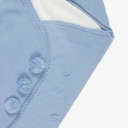 Artesanía Granlei-Blue Knitted Pom-Pom Nest (78cm) | Childrensalon