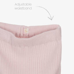 Artesanía Granlei-Girls Cotton Floral Top & Knitted Leggings Set | Childrensalon