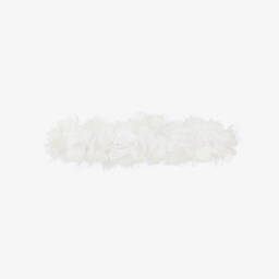 Artesanía Granlei-Girls White Floral Headband | Childrensalon