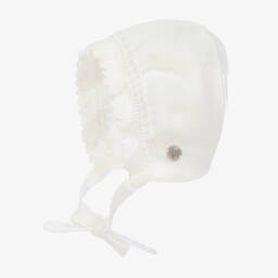 Artesanía Granlei-طقم أفرول أكريليك محبوك لون عاجي | Childrensalon