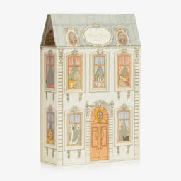 Atelier Choux Paris-قماطات أطفال رضع قطن عضوي لون أزرق وعاجي (عدد 3) | Childrensalon