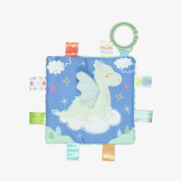 Aurora-Сине-зелёная книжка-шуршалка Дракон (16см) | Childrensalon