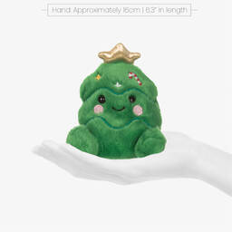 Aurora Palm Pals-لعبة طرية مخمل بتصميم شجرة الكريسماس لون أخضر (12 سم) | Childrensalon