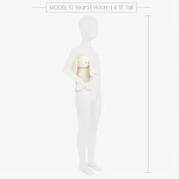 Aurora-Ivory Bunny Rabbit Plush Soft Toy (33cm) | Childrensalon